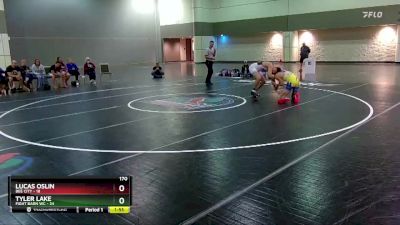 170 lbs Round 4 (16 Team) - Tyler Lake, Fight Barn WC vs Lucas Oslin, BEE City