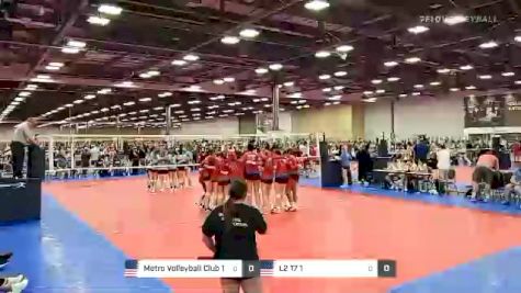 Metro Volleyball Club 17 1 vs L2 17 1 - 2022 JVA Summerfest presented by Nike