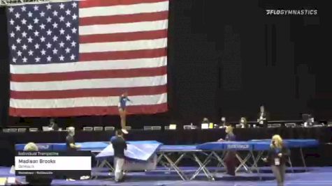 Madison Brooks - Individual Trampoline, DeVeau's - 2021 USA Gymnastics Championships