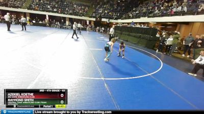 63 lbs Semifinal - Raymond Smith, Central Iowa Wrestling Club /Team Intensity vs Azekiel Koethe, Big Game Wrestling Club