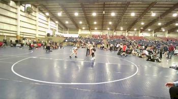 110 lbs Round 1 (4 Team) - Gage Bird, Utah Black vs Konnor Fordyce, Idaho 2