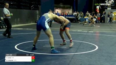 285 lbs Round of 32 - Tyler Love, Virginia vs Matt Wagner, Air Force