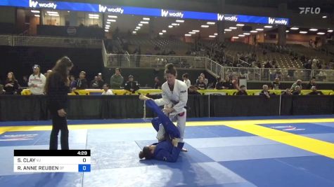 SAMANTHA CLAY vs REBECCA ANNE REUBEN 2024 Pan Jiu Jitsu IBJJF Championship