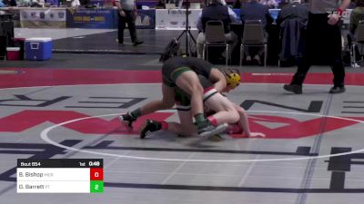 107 lbs Cons Round 1 - Brody Bishop, Hickory vs Dylan Barrett, Penn Trafford