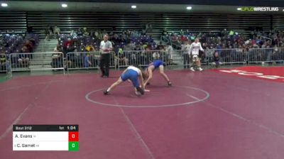 120 lbs Round Of 64 - Aiden Evans, Ia vs Corey Gamet, Mi