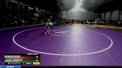 120 lbs Round 1 (16 Team) - Madison Moody, Arlington Martin (Girls) vs Lindsey Sheridan, New Braunfels (Girls)