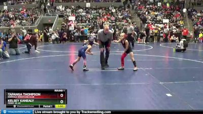 47-52 lbs Round 1 - Kelsey Kanealy, Perry Jr Jay vs Tapanga Thompson, Norfolk Wrestling Club