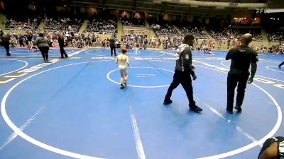 58 lbs Quarterfinal - Kingston Reed, Pin-King All Stars vs Parker Hobbs, Salina Wrestling Club