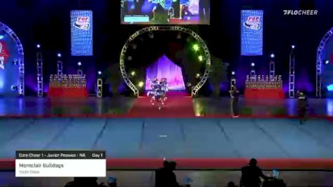 Montclair Bulldogs - Youth Cheer [2021 Core Cheer 1 - Junior Peewee - NA Day 1] 2021 Pop Warner National Cheer & Dance Championship