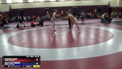 14U-9 lbs Round 3 - Carter Eddy, Indee Mat Club vs Braylen Bieber, Indee Mat Club