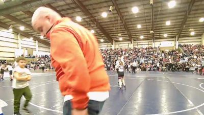 85 lbs Semifinal - Presley Call, Bear River Junior High Wrestling Club vs Saige Trinnaman, Fremont Wrestling Club