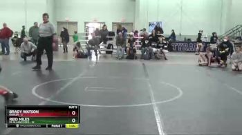 72 lbs Finals (2 Team) - Brady Watson, Kraken vs Reid Miles, PA Alliance Red