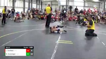 41 lbs Round 2 (6 Team) - Nelson Zwanziger, Untouchables Black vs Leonidas Cortese, Untouchables Purple