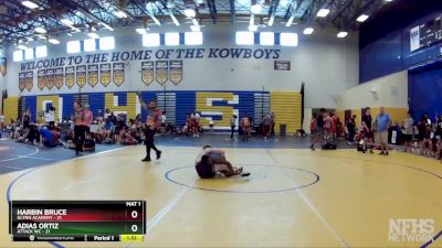 120 lbs Quarters & Wb (16 Team) - Harbin Bruce, Glynn Academy vs Adias Ortiz, Attack WC