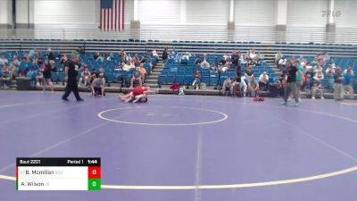 135 lbs Cons. Round 3 - Brayden Mcmillan, Southport vs Aaron Wilson, Pontiac Elite