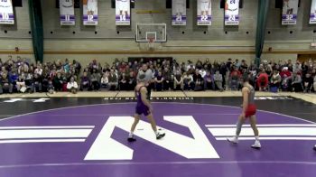 141 lbs, Mike Van Brill, Rutgers vs. Alec McKenna, Northwestern