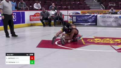 114 lbs Cons Round 1 - Isaiah Jackson, Gettysburg vs Drew Scherer, Boiling Springs