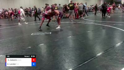 145 lbs Cons. Round 4 - Emmanuel Celestin, Golden Bears Wrestling Club vs Aaron Lanster, Florida