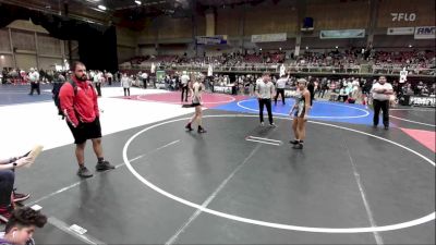 123 lbs Rr Rnd 2 - Shyann Page, Colorado Outlaws vs Piper Catoe, Capital City Jr Wrestling