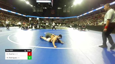 120 lbs Consi Of 4 - Cj Huerta, Buchanan vs Antonio Rodriguez, Los Gatos