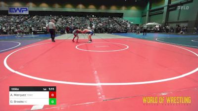 135 lbs Round Of 128 - Alexander Marquez, TDWC vs Darren Brooks, Nevada Elite