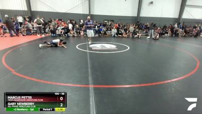 56 lbs Round 2 - Marcus Pettis, Team Aggression Wrestling Club vs Gary Newberry, All-Phase Wrestling Club