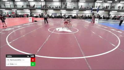 102 lbs Rr Rnd 3 - Kyle Yannucciello, Vhw vs Jack Cole, Hnwc