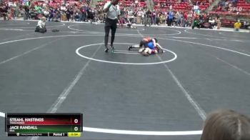 52 lbs Champ. Round 1 - Jace Randall, RSA vs Steahl Hastings, Trailhands