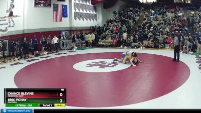 138 lbs Cons. Round 3 - Chance Blevins, Mountain View vs Brix Pichay, Foothill