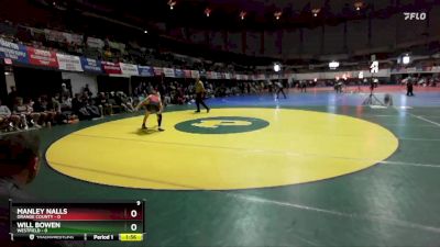 106 lbs Quarters & Wb (16 Team) - Manley Nalls, Orange County vs Will Bowen, Westfield