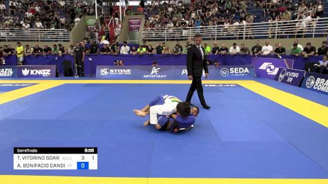 THALISON VITORINO SOARES vs ANIEL BONIFACIO CANDIDO 2024 Brasileiro Jiu-Jitsu IBJJF