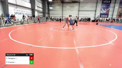 220 lbs Round Of 32 - Cooper Rodgers, CA vs Payton Cramer, FL