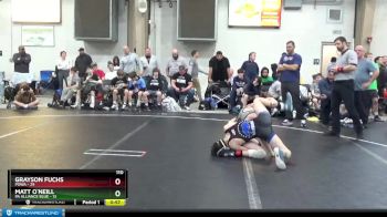 110 lbs Round 1 (8 Team) - Grayson Fuchs, POWA vs Matt O`Neill, PA Alliance Blue