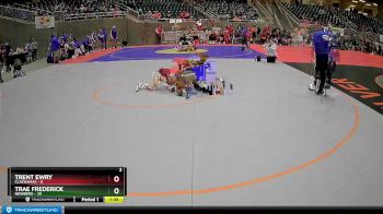 154 lbs Round 3 (4 Team) - Trae Frederick, Newberg vs Trent Ewry, Clackamas