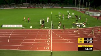 Women's 400m Hurdles - Femke Bol Breaks Meet Record