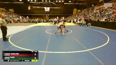 5A - 138 lbs Quarterfinal - Adam Maki, Andover vs Lukas Hainline, Emporia