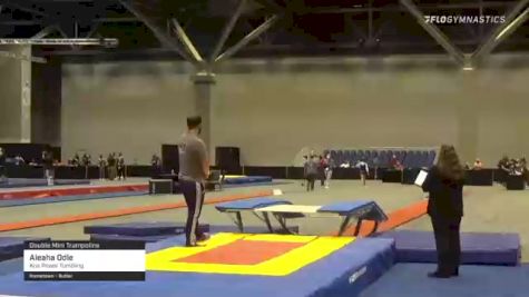 Aleaha Odle - Double Mini Trampoline, Kris Power Tumbling - 2021 USA Gymnastics Championships