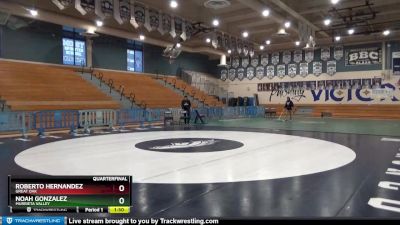 152 lbs Quarterfinal - Noah Gonzalez, Murrieta Valley vs Roberto Hernandez, Great Oak