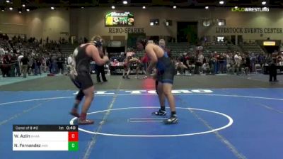 285 lbs Consi Of 8 #2 - Whitney Azlin, OKWA vs Nathan Fernandez, Awa