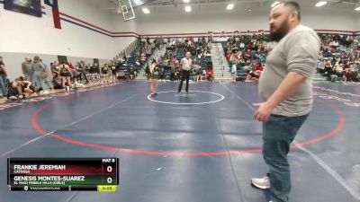 120 lbs Semifinal - Genesis Montes-Suarez, El Paso Pebble HIlls (Girls) vs Frankie Jeremiah, Catoosa