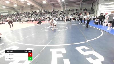 132 lbs 7th Place - Carmine Cruz, AZ vs Wyatt Fry, PA