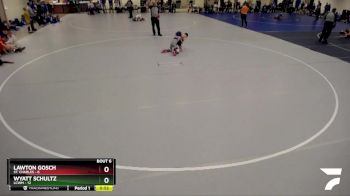 65 lbs Semis & 1st Wrestleback (8 Team) - Lawton Gosch, St. Charles vs Wyatt Schultz, LCWM