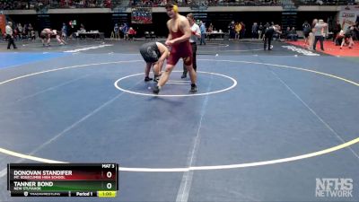 285 lbs Cons. Round 1 - Donovan Standifer, Mt. Edgecumbe High School vs Tanner Bond, New Stuyahok