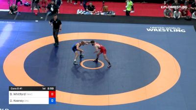 61 kg Cons 8 #1 - Ben Whitford, TMWC vs Dylan Keeney, Colorado Mesa