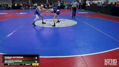 5A 113 lbs Cons. Round 1 - Thomas Patterson, Tallassee vs Brandon Harman, Beauregard HS