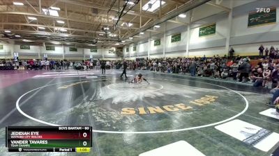 60 lbs Cons. Round 4 - Jedidiah Eye, Watford City Wolves vs Vander Tavares, Team Champs