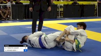 RICARDO YOSHITO KAVATI AMARAL vs HANNIEL MIYAGI AOKI 2024 Pan Jiu Jitsu IBJJF Championship