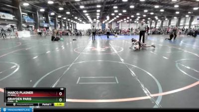 68 lbs Rd# 4- 2:00pm Friday Final Pool - Grayden Paris, POWA vs Marco Plasner, PA Gold