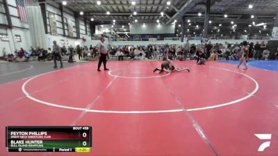 92 lbs Semifinal - Peyton Phillips, Great Neck Wrestling Club vs Blake Hunter, Bull Island Grappling