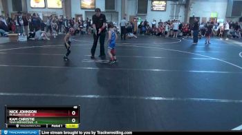 48 lbs Round 1 - Nick Johnson, PA Alliance Blue vs Kam Christie, Team Germantown